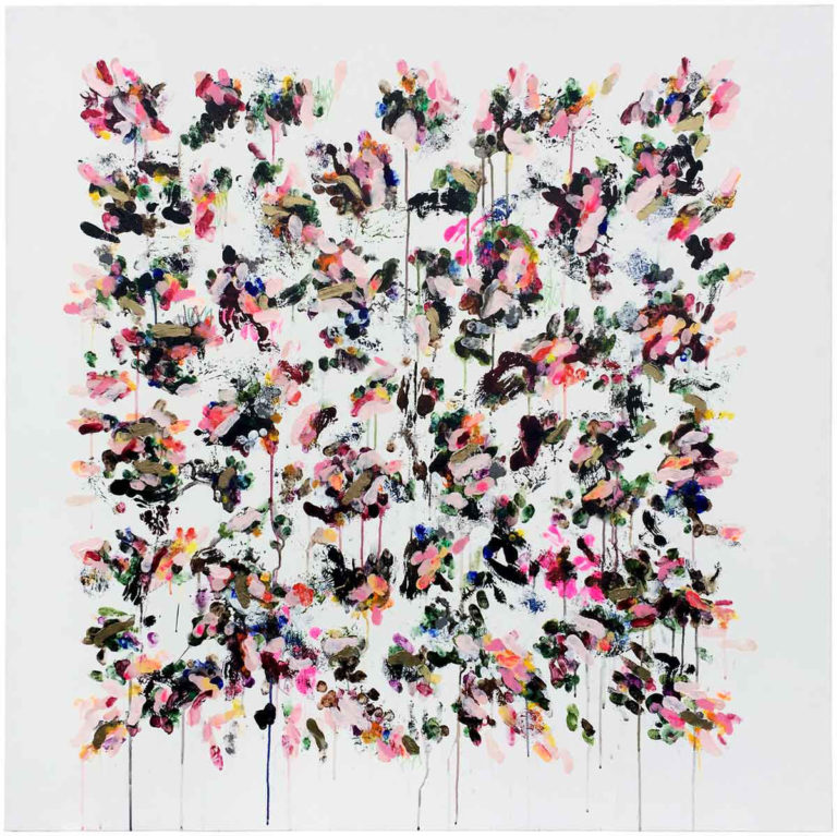 Painting 27, 48 x 48”, acrylic on canvas