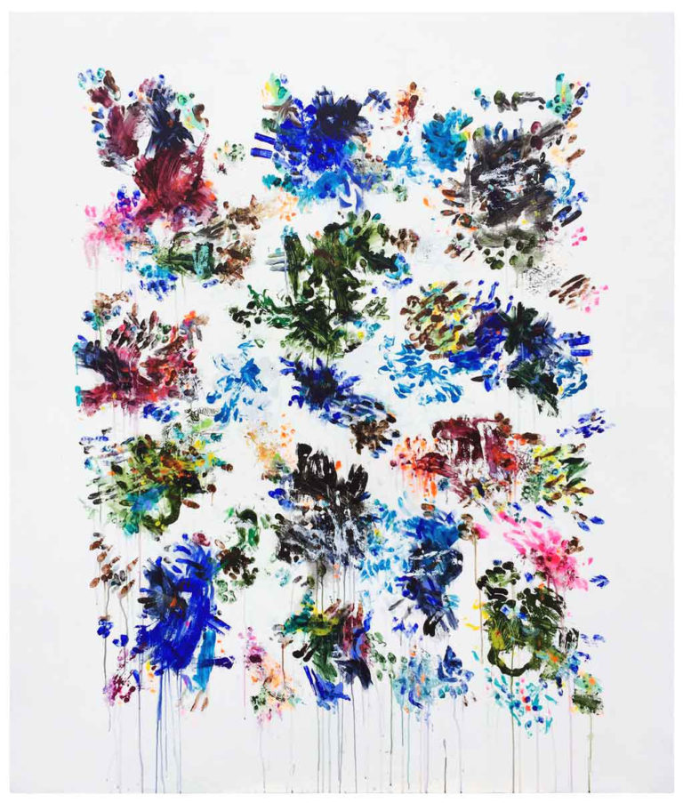 Painting 44, 67” x 80”, acrylic on canvas