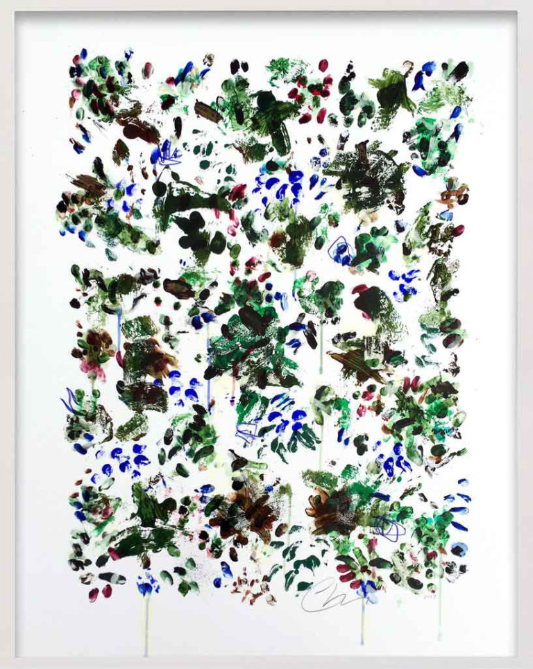 Painting 72, 30 x 40”, acrylic on wood