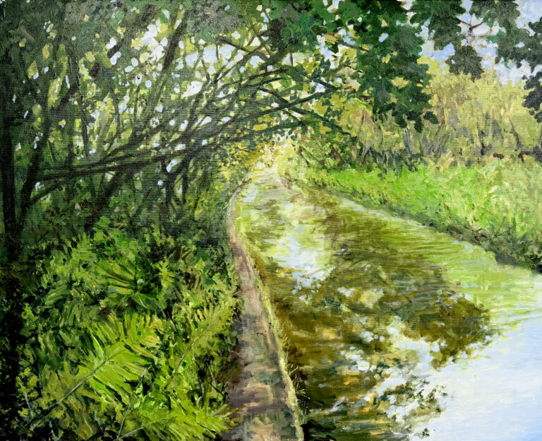 19. Walking the Canals Edge
53x43
$4,100