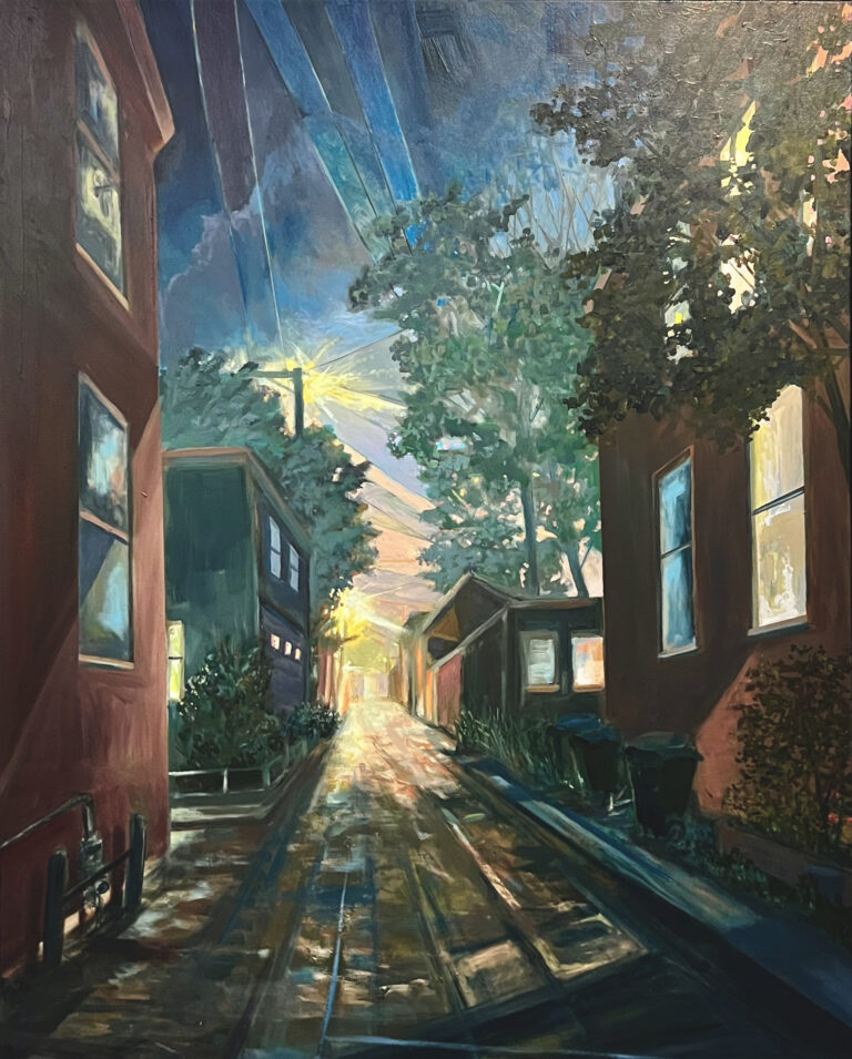 21. Alley Redemption Music 
48 x 60
$6,750