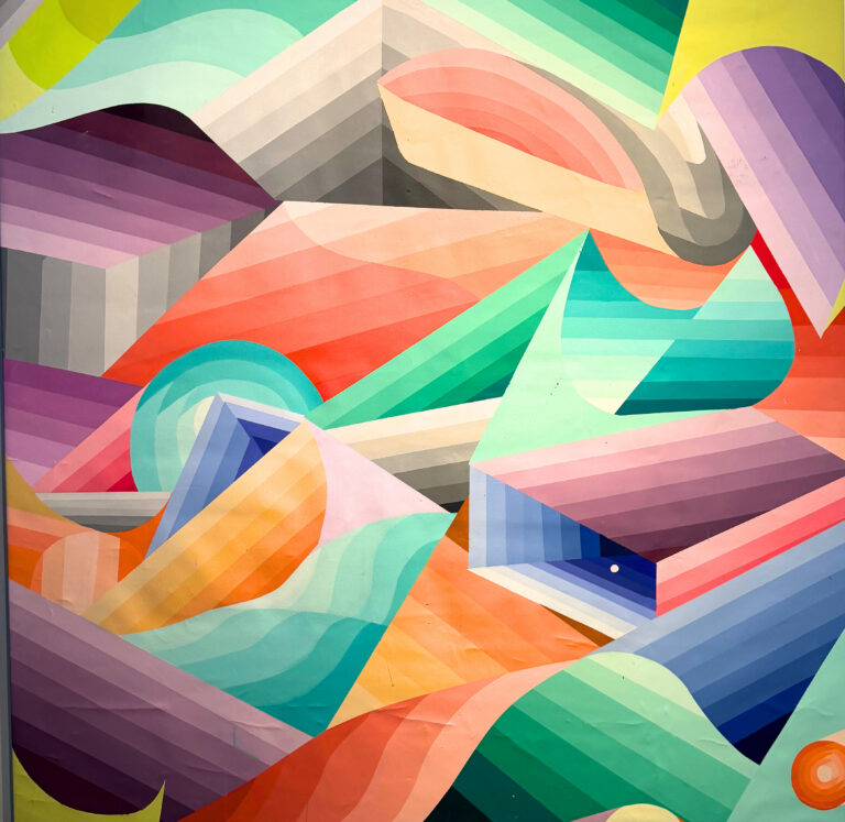 Defunded Dimensions
Acrylic and Spray Paint on Canvas
65 x 65 in
$3,750