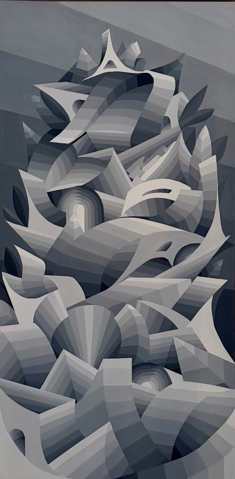 Greydiation 1
Acrylic and Spray Paint on Canvas
36 x 72 in
$3,500